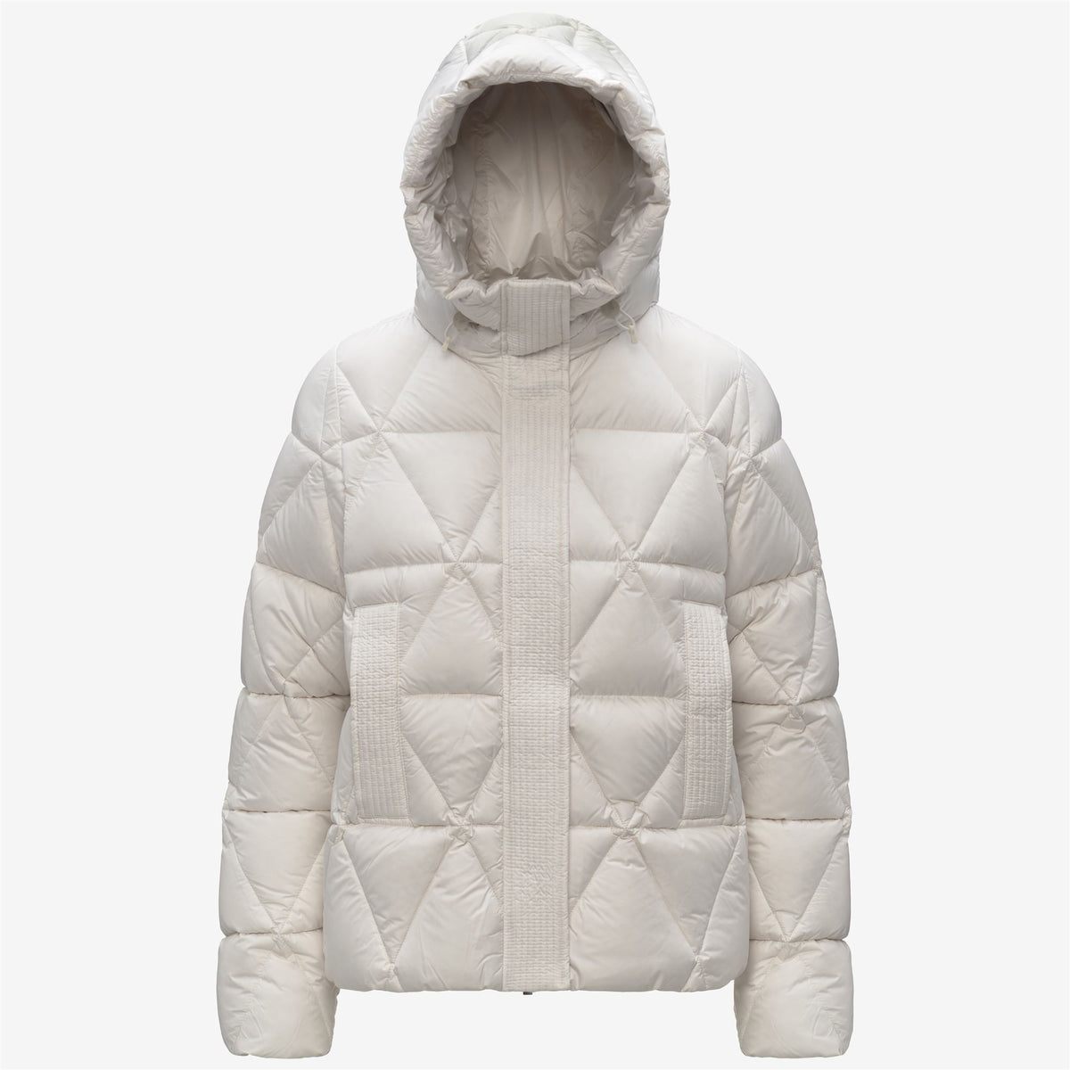 Jackets_WOMAN_LETHILLE THERMO MICROFIBER_Short_White Gardenia Combo - White Gardenia - Commercial 1