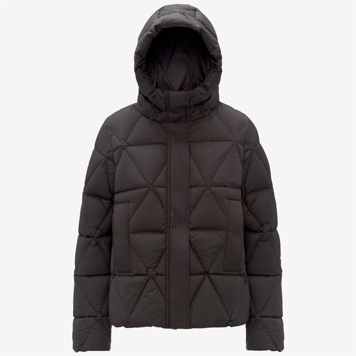 Jackets_WOMAN_LETHILLE THERMO MICROFIBER_Short_Black Olive Combo - Black Olive - Commercial 1