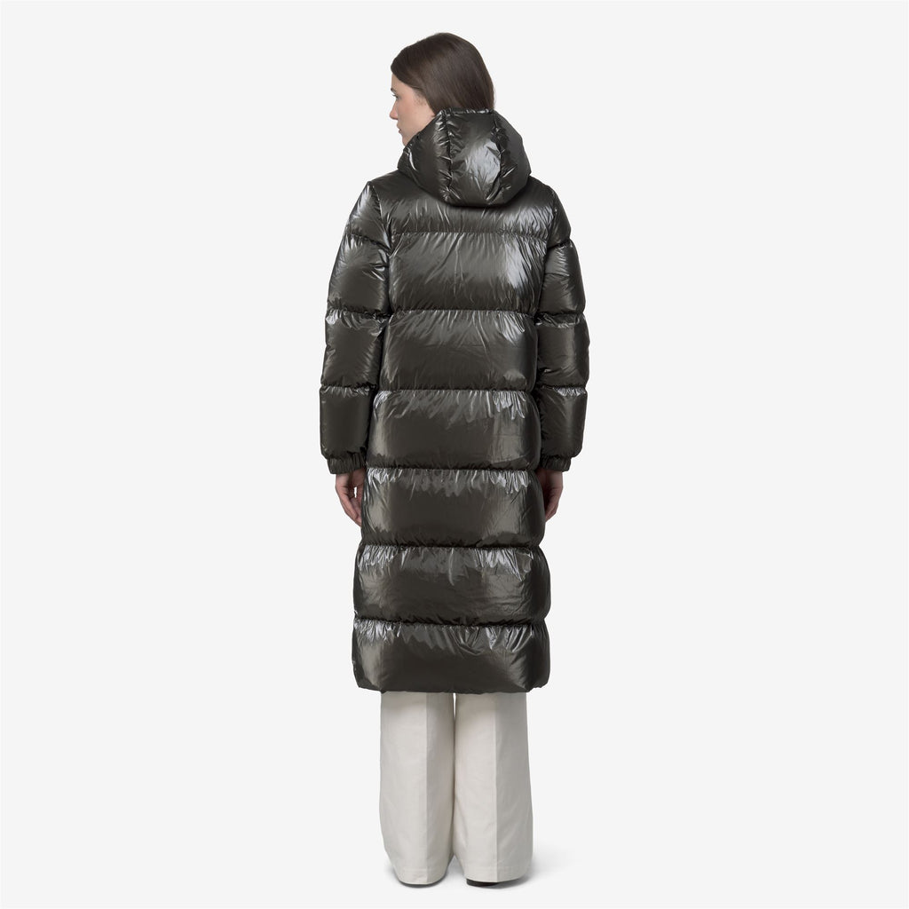 Jackets_WOMAN_RUENNE THERMO PEARLY_Long_Black Olive Combo - Black Olive - Commercial 6