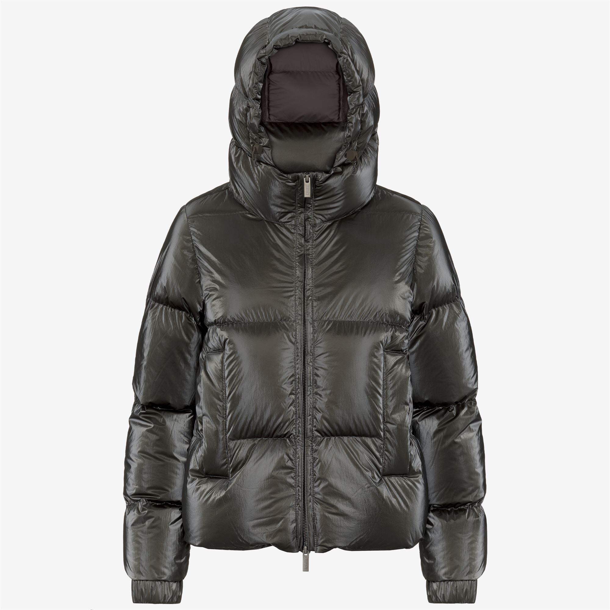 Jackets_WOMAN_LETHILLE THERMO PEARLY_Short_Black Olive Combo - Black Olive - Commercial 1