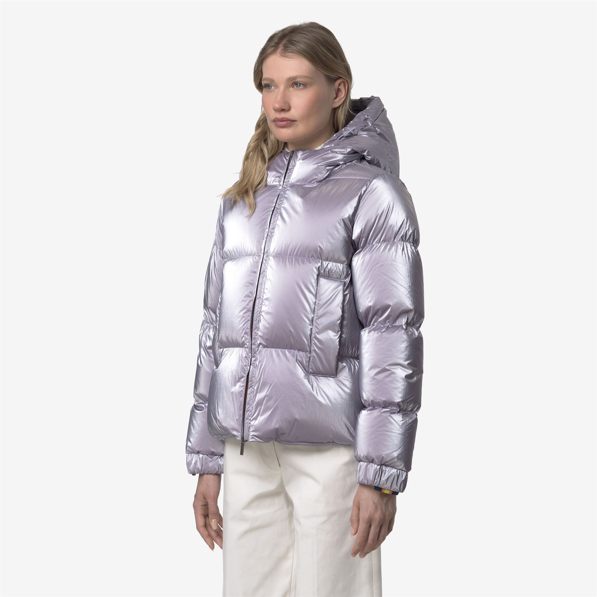 Jackets_WOMAN_LETHILLE THERMO PEARLY_Short_Violet Lavander Combo - Commercial 5