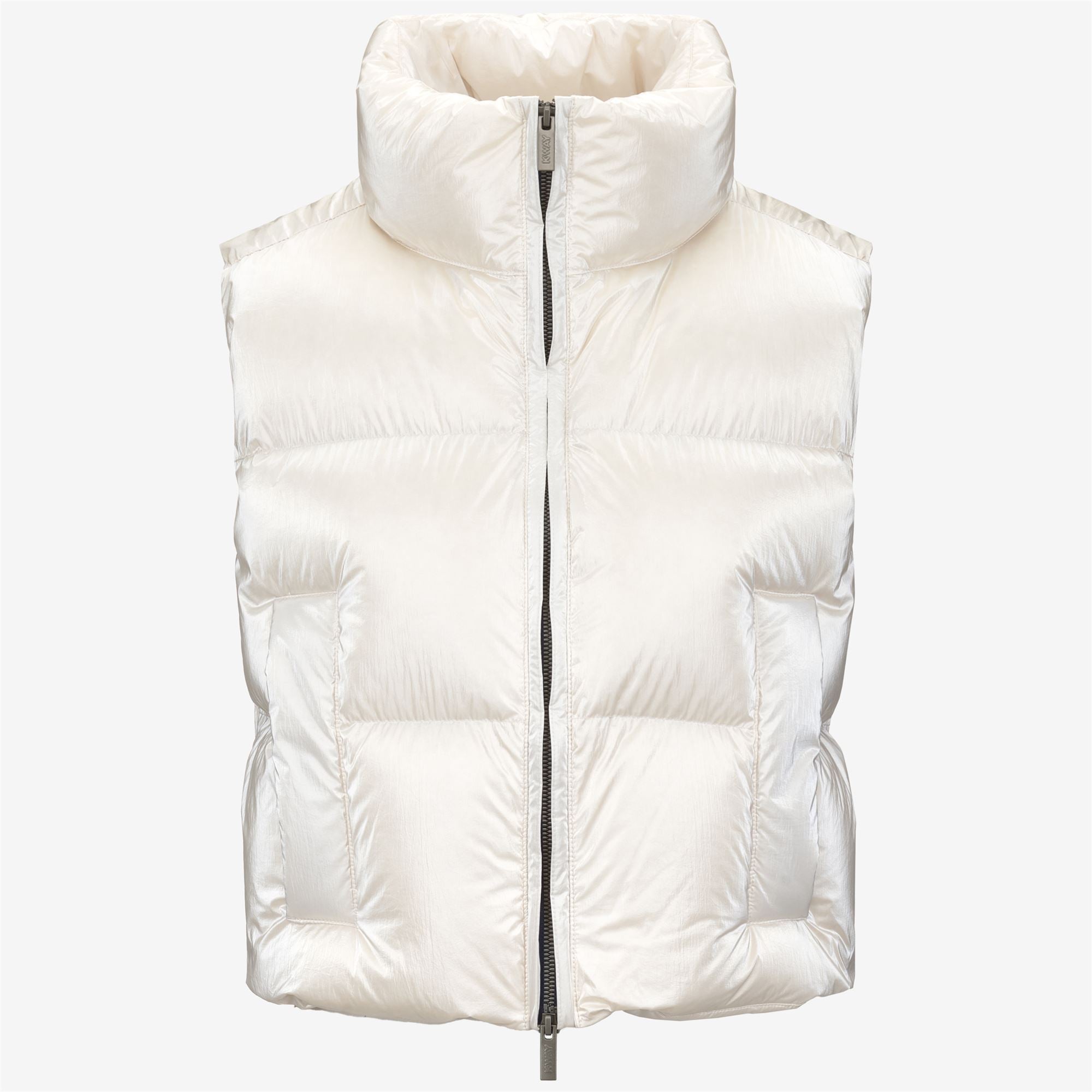 Jackets_WOMAN_THILLE THERMO PEARLY_Vest_White Gardenia Combo - White Gardenia - Commercial 1