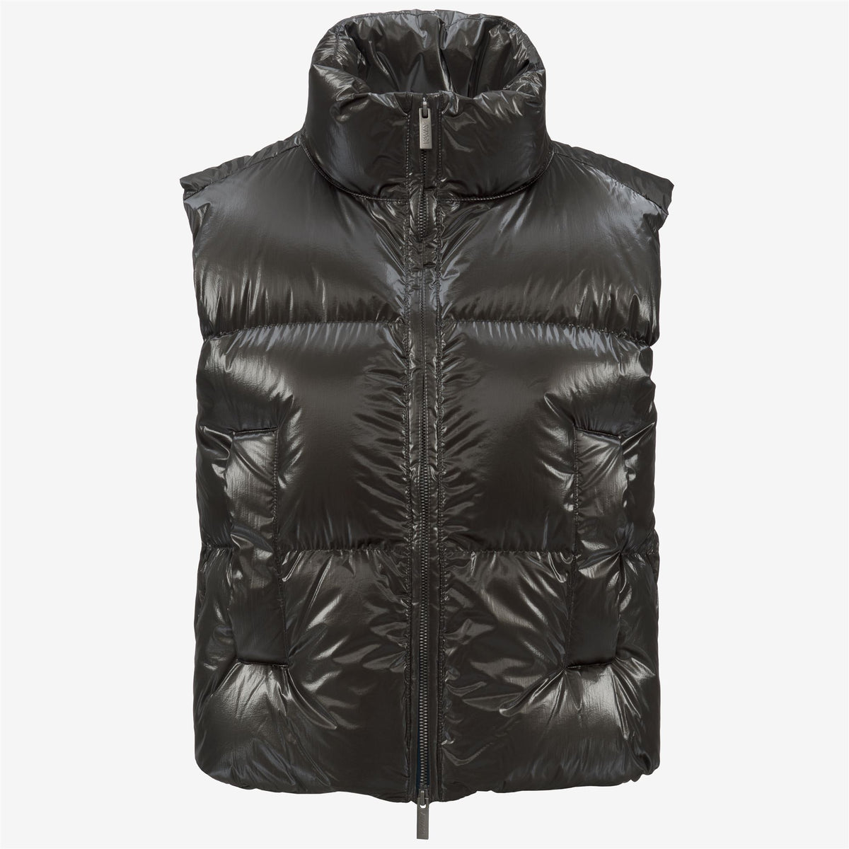Jackets_WOMAN_THILLE THERMO PEARLY_Vest_Black Olive Combo - Black Olive - Commercial 1