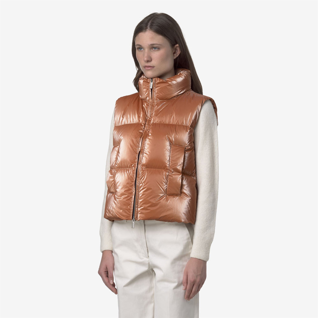 Jackets_WOMAN_THILLE THERMO PEARLY_Vest_Orange - Orange Adobe - Unico - Commercial 5