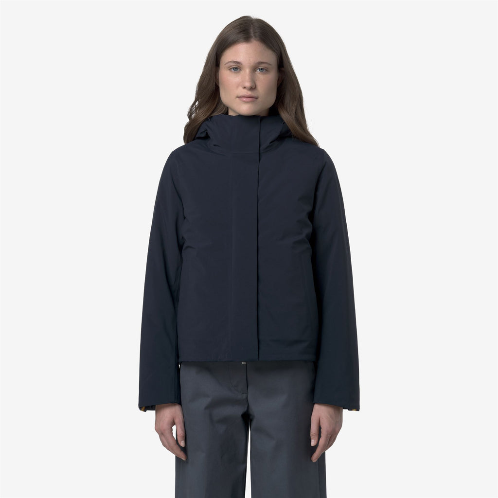 Jackets_WOMAN_TALE BONDED PADDED_Short_Blue Depth - Blue Depth - Commercial 4