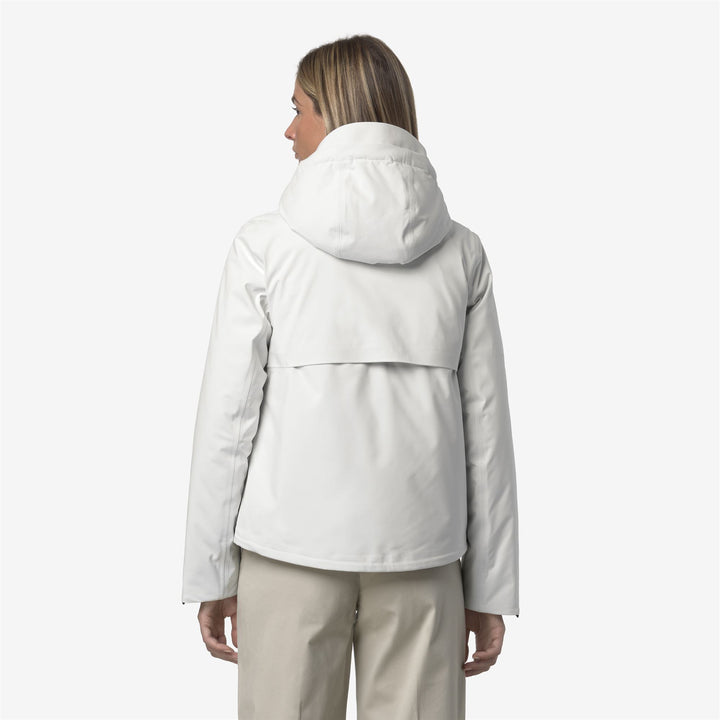 TALE BONDED PADDED - Jackets - Corta - Donna - WHITE GARDENIA COMBO 6