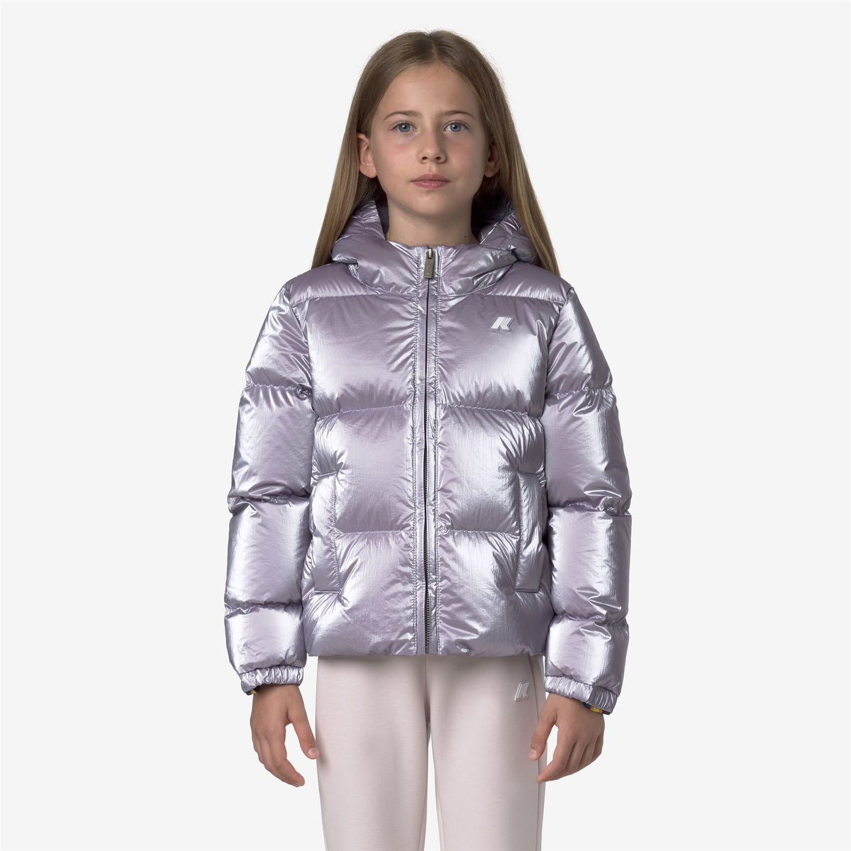 Jackets_GIRL_P. LETHILLE THERMO PEARLY_Short_Violet Lavander Combo - Commercial 4