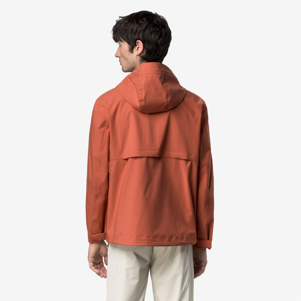JACKO STRETCH 2L Jackets Short Man Orange Brownish 02