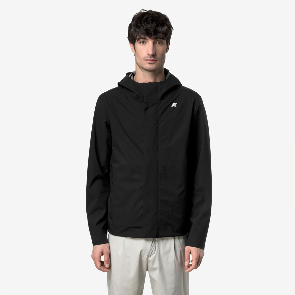 Jackets_Man_JACKO STRETCH 2L_Short_Black Pure - Black Pure - Commercial 4