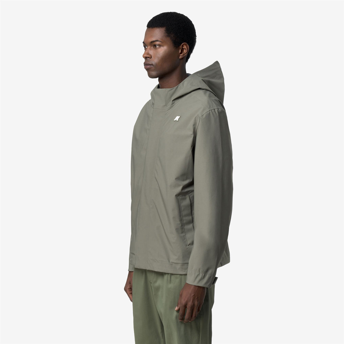 Jackets_Man_JACKO STRETCH 2L_Short_Green Lichen - Commercial 5
