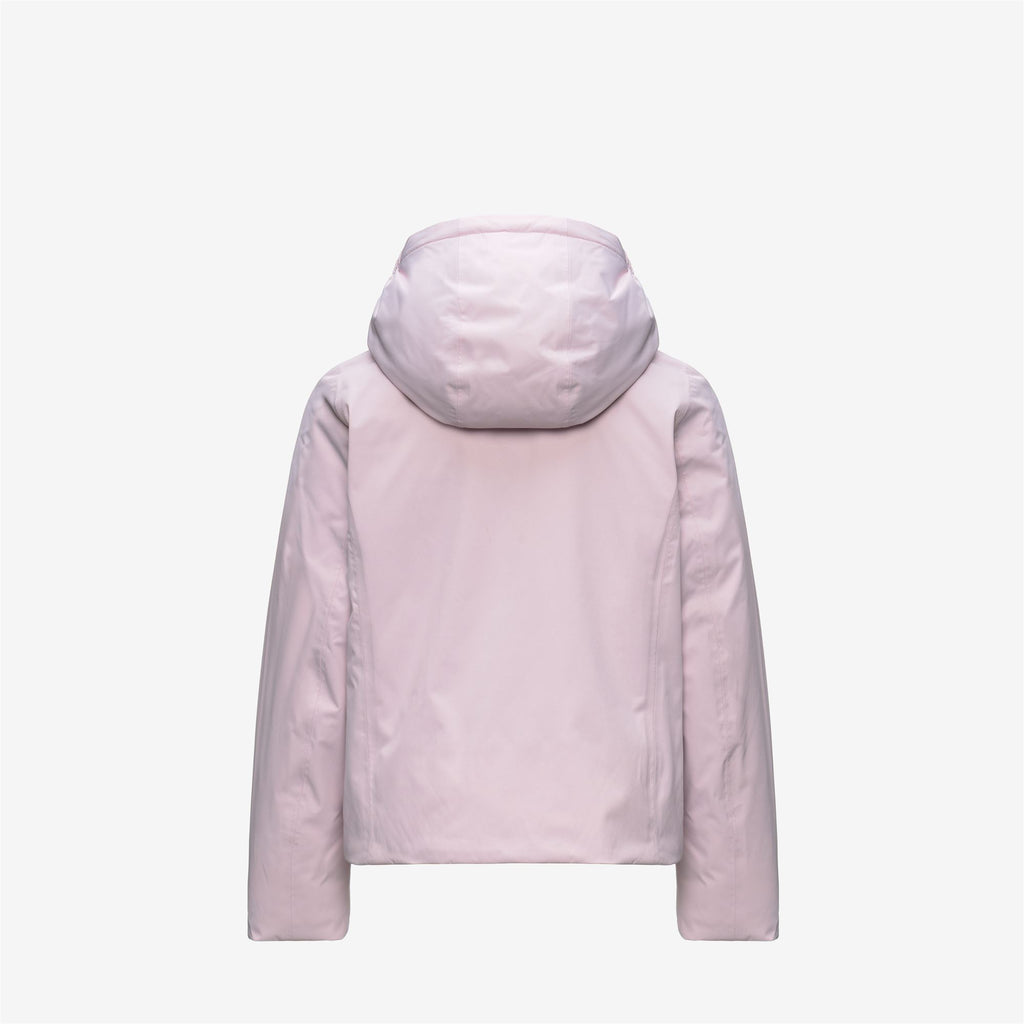 Jackets_GIRL_P. LILY TWILL SOFT BEAVER_Short_Pink Sallow - Grey Warm - Commercial 2