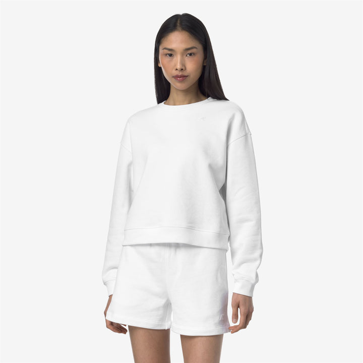 Grey white Women's Casual Fleece Pullover for Athleisure Wear 1