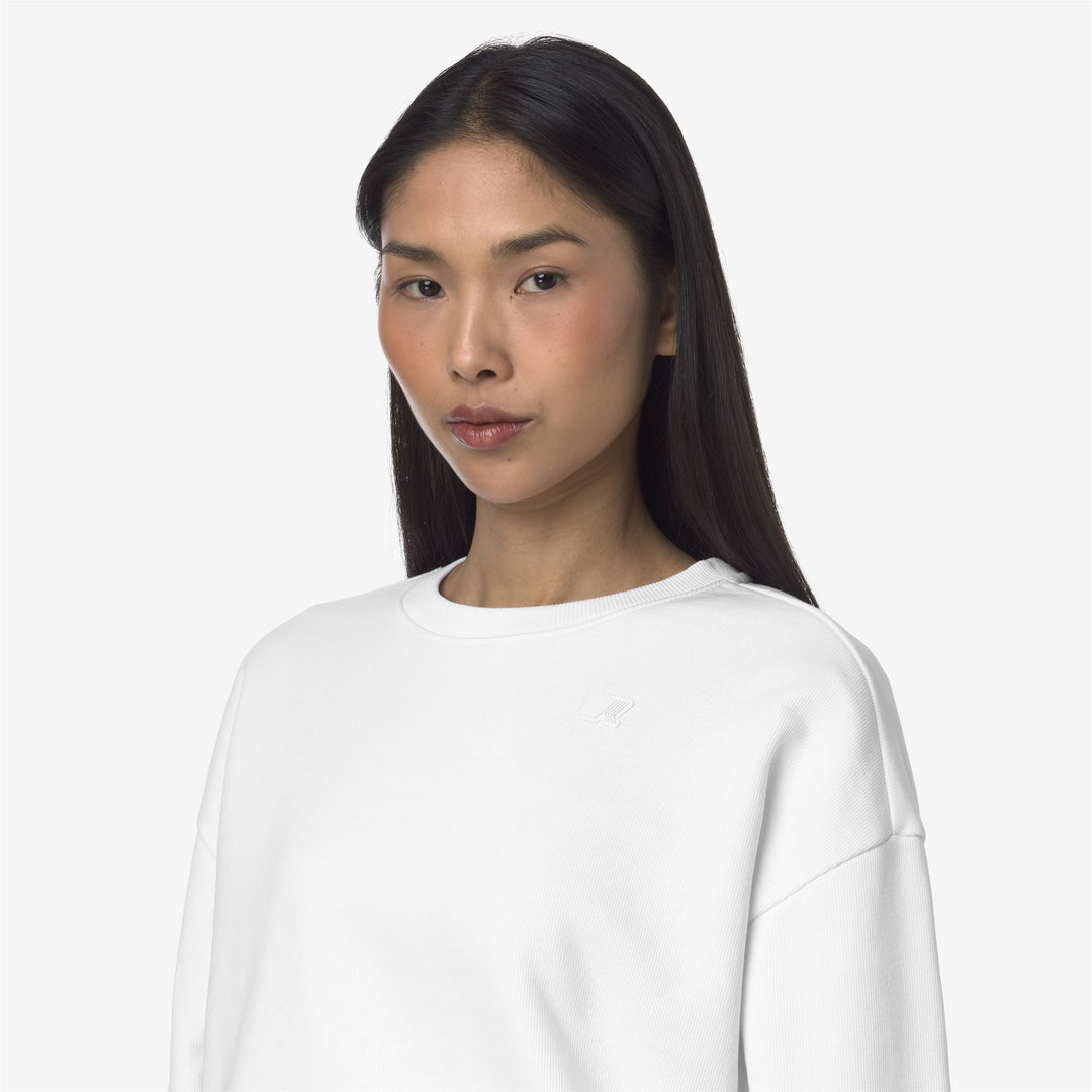 Grey white Women's Casual Fleece Pullover for Athleisure Wear main
