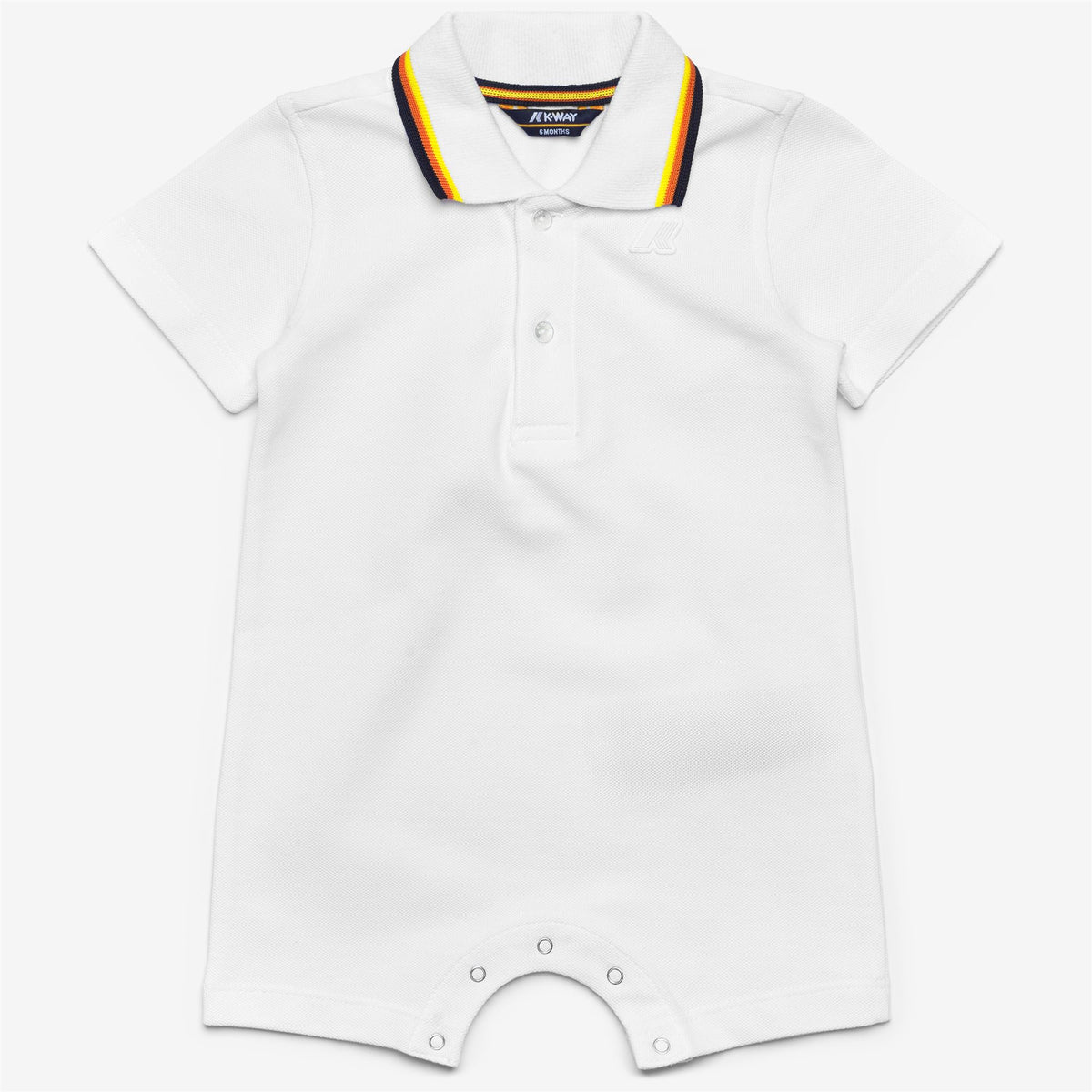 T-Shirts & Top_KID UNISEX_E. DOTTIE PIQUE_Body_White - Commercial 1