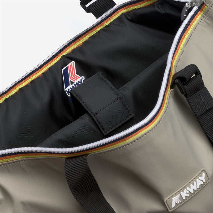 Borsa della spesa unisex verde impermeabile con spallacci regolabili 3