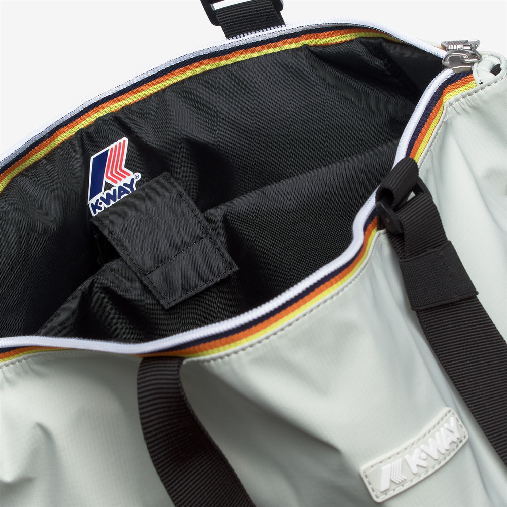 Beige unisex Waterproof Shopping Bag with Adjustable Straps 02