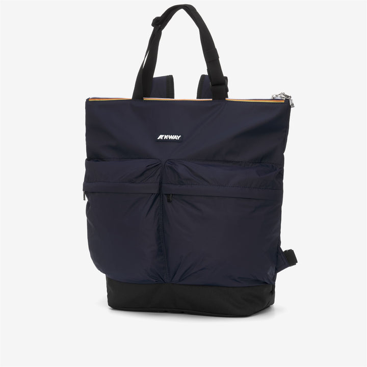 Borsa da Shopping Cittadina Unisex Blu con Cinghie Regolabili 2