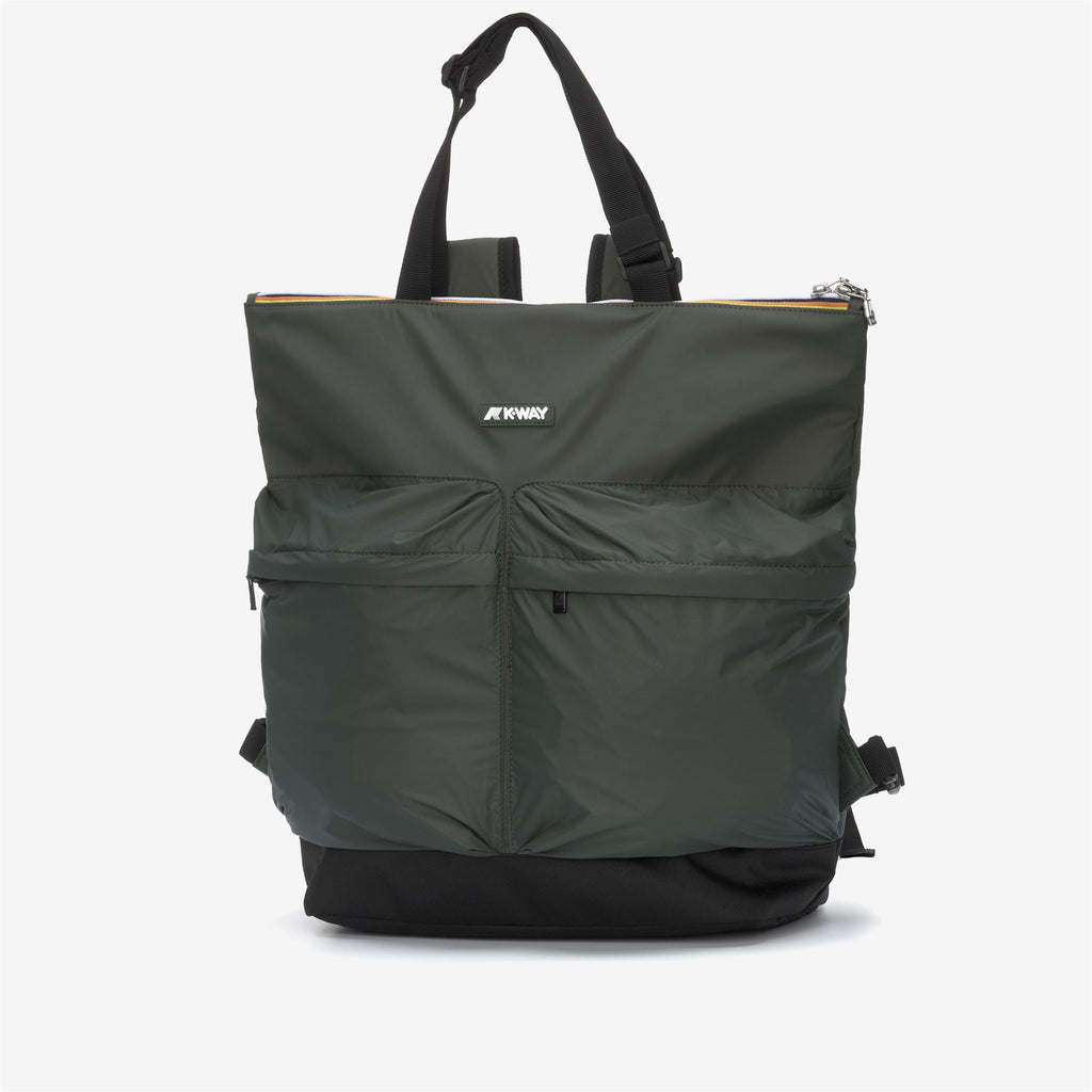Bags_UNISEX_NOAM_Shopping Bag_GREEN BLACKISH - Commercial 2