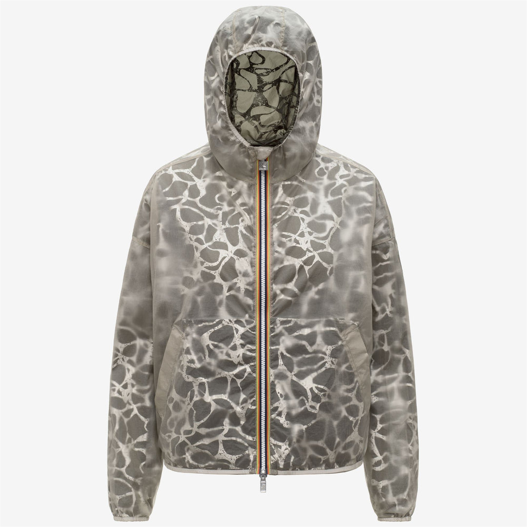 LAURETTE SUPER LIGHT LAMI DOUBLE Giacche Breve Donna Green Lichen-BEIGE LT main