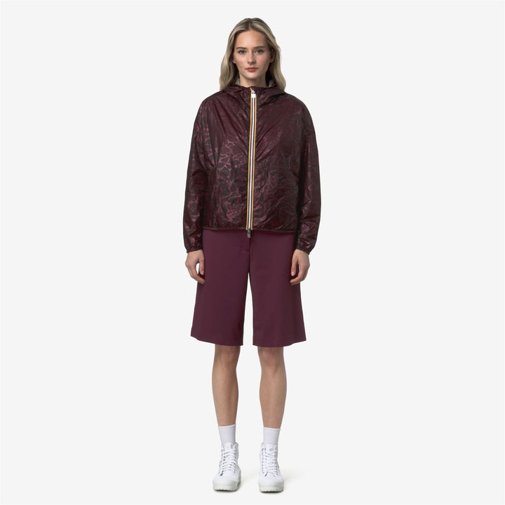 LAURETTE SUPER LIGHT LAMI DOUBLE Giacche Breve Donna Violet-Beige Laminated 1