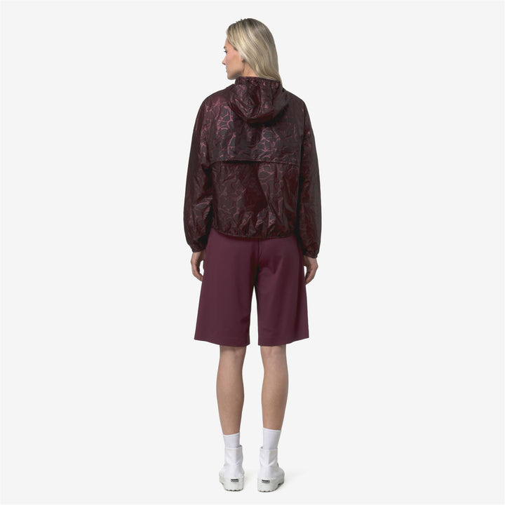 LAURETTE SUPER LIGHT LAMI REVERSIBLE - Jackets - Short - Woman - VIOLET-BEIGE LAMINATED 6