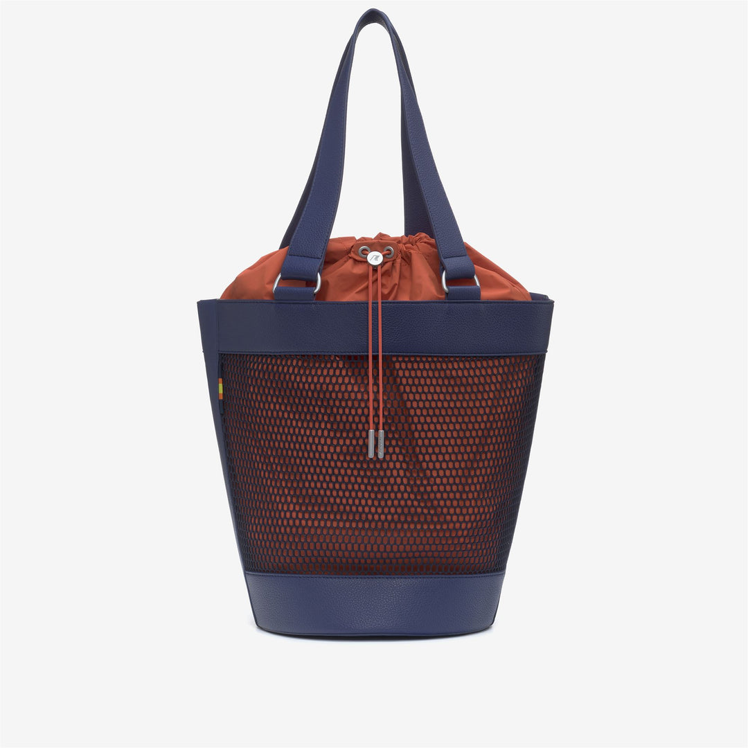 HOLLIS MEDIUM - Bags - Shoulder Bag - Woman - BLUE DEPTH-ORANGE BROWNISH 01