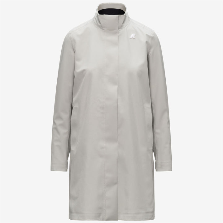 DUKESSE BONDED JERSEY - Jackets - 3/4 LENGTH - Woman - BEIGE LT 1