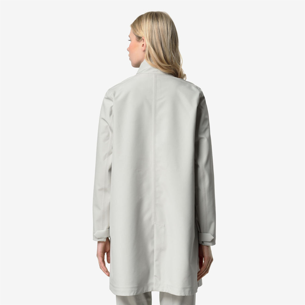 Jackets_Woman_DUKESSE BONDED JERSEY_3/4 Length_BEIGE LT - Commercial 6