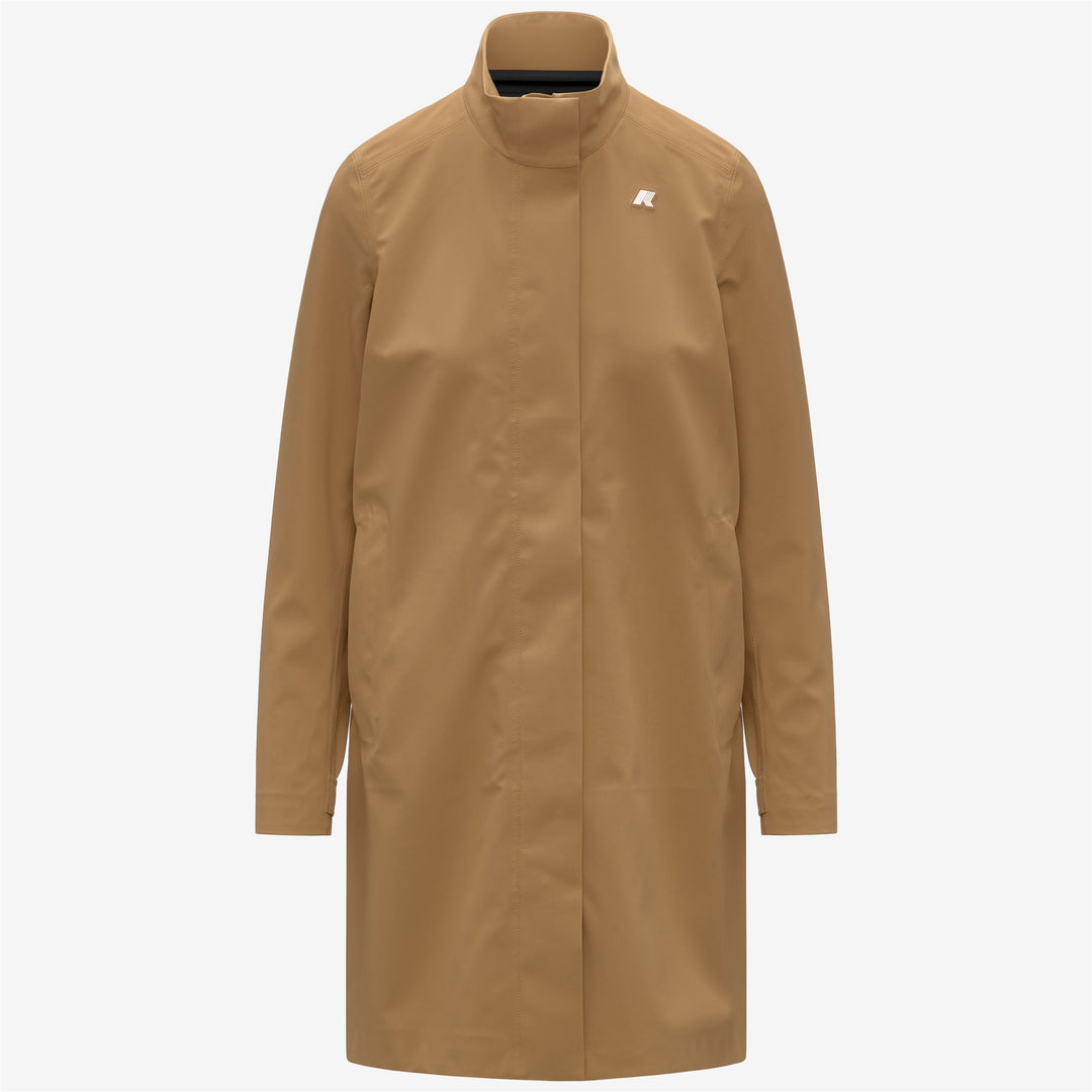 DUKESSE BONDED JERSEY - Jackets - 3/4 lunghezza - Donna - BROWN BISTRE main