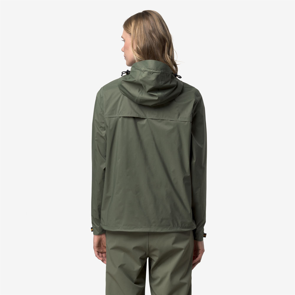 CHARMAIN TRAVEL Chaquetas Mitad Unisexo Green Lichen 02