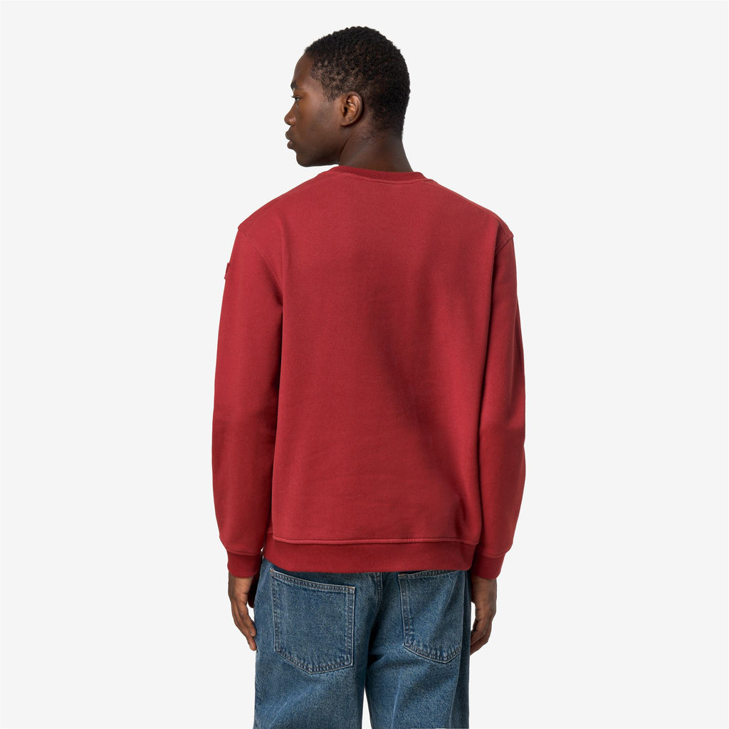 Fleece_Man_PERRU COTTON CASHMERE_Jumper_Red Dk Chili - Commercial 6