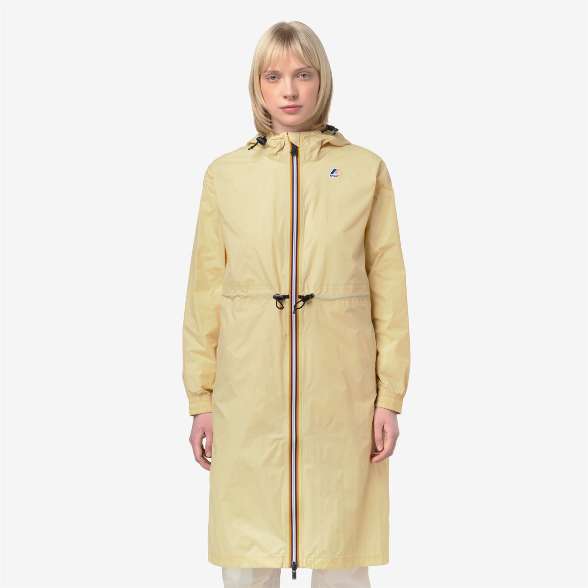 Jackets_WOMAN_LE VRAI 4.0 DELIA_3/4 Length_Beige Parsnip - Commercial 4