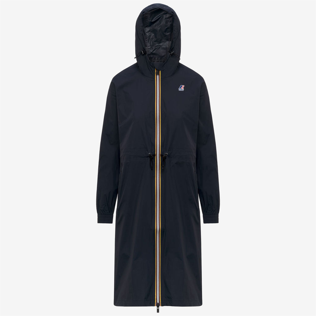Jackets_WOMAN_LE VRAI 4.0 DELIA_3/4 Length_Blue Depth - Commercial 1