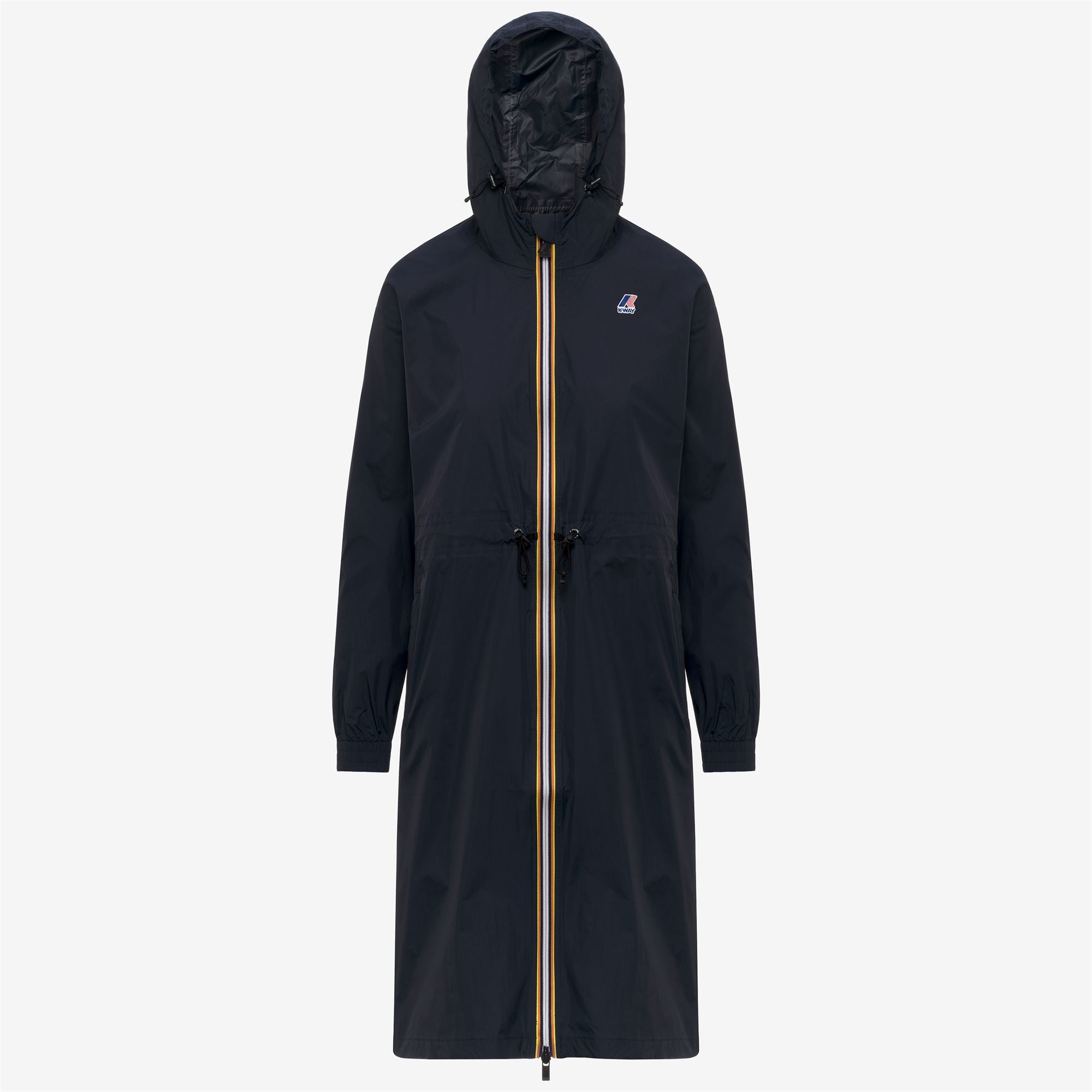 Jackets_WOMAN_LE VRAI 4.0 DELIA_3/4 Length_Blue Depth - Commercial 1