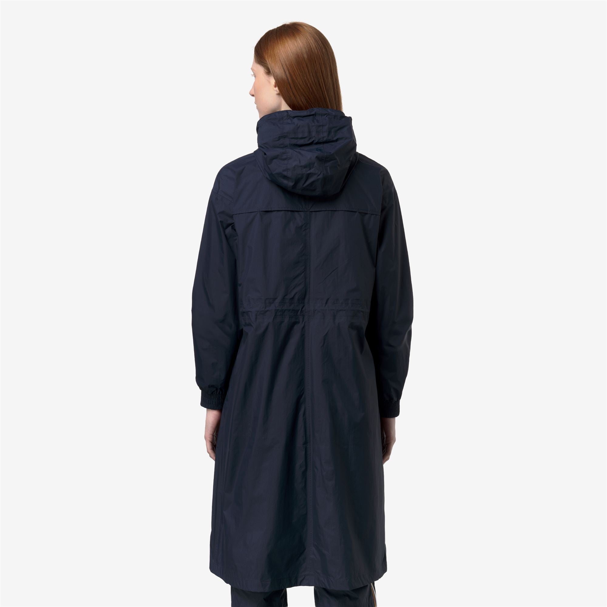 Jackets_WOMAN_LE VRAI 4.0 DELIA_3/4 Length_Blue Depth - Commercial 6