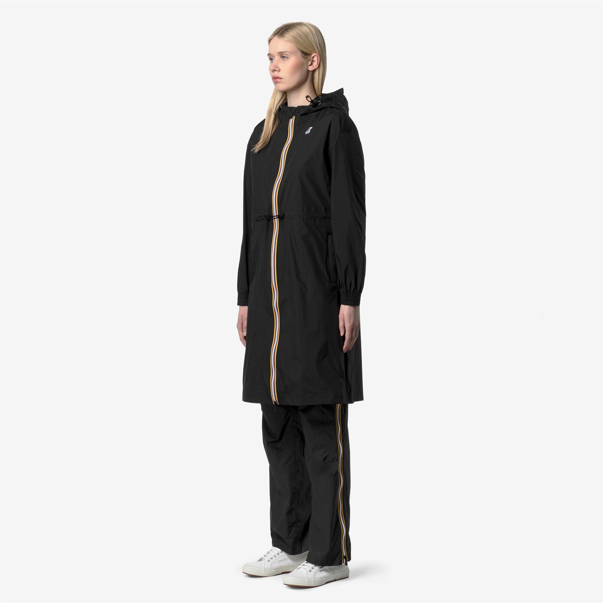 Jackets_WOMAN_LE VRAI 4.0 DELIA_3/4 Length_Black Pure - Black Pure - Commercial 5