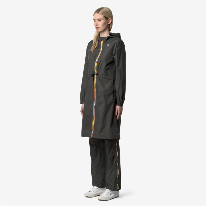 LE VRAI 4.0 DELIA - Jackets - 3/4 LENGTH - Woman - GREEN BLACKISH 5