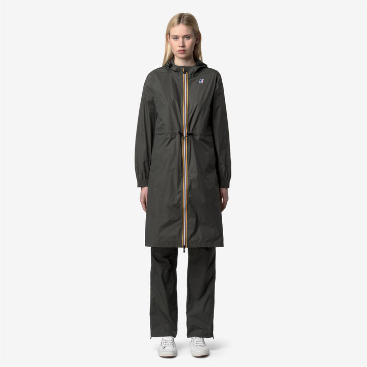 LE VRAI 4.0 DELIA - Jackets - 3/4 LENGTH - Woman - GREEN BLACKISH 4