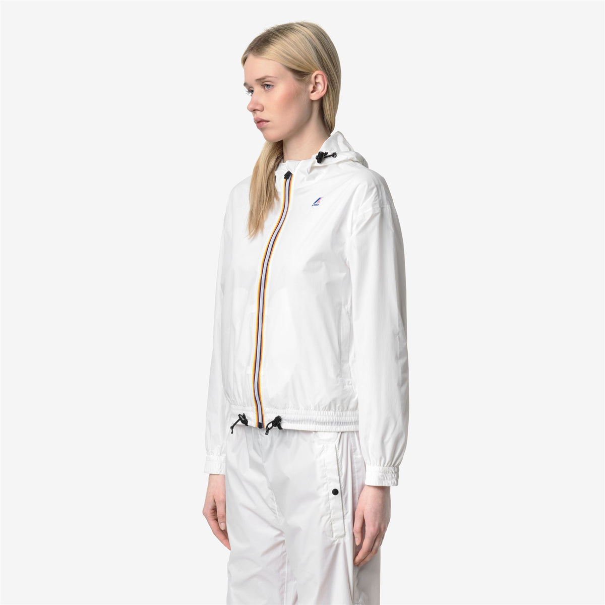 Jackets_WOMAN_LE VRAI 4.0 ANNY_Short_White - White - Commercial 5
