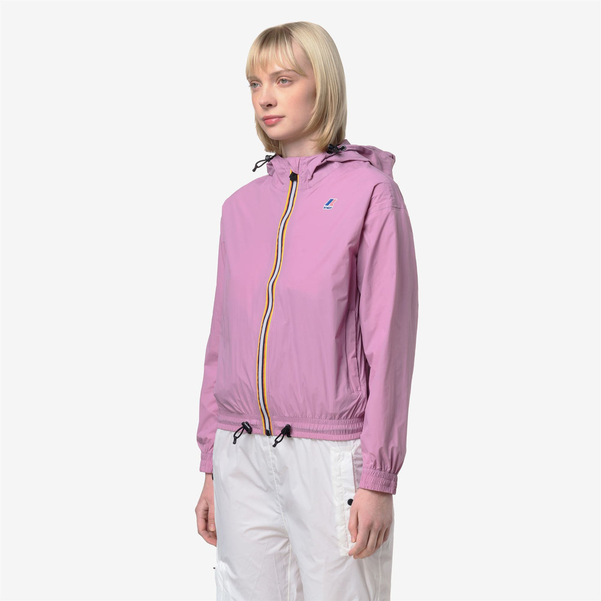 Jackets_WOMAN_LE VRAI 4.0 ANNY_Short_Violet Glicine - Commercial 5