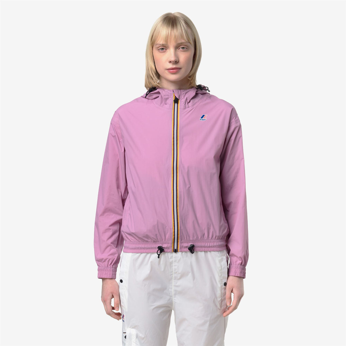 Jackets_WOMAN_LE VRAI 4.0 ANNY_Short_Violet Glicine - Commercial 4