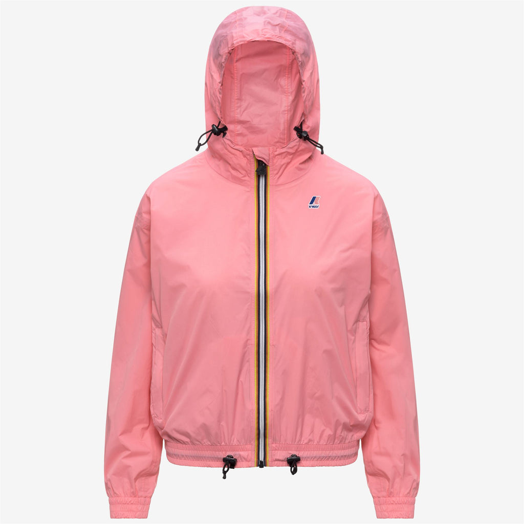 Jackets_WOMAN_LE VRAI 4.0 ANNY_Short_Pink Geranium - Commercial 1
