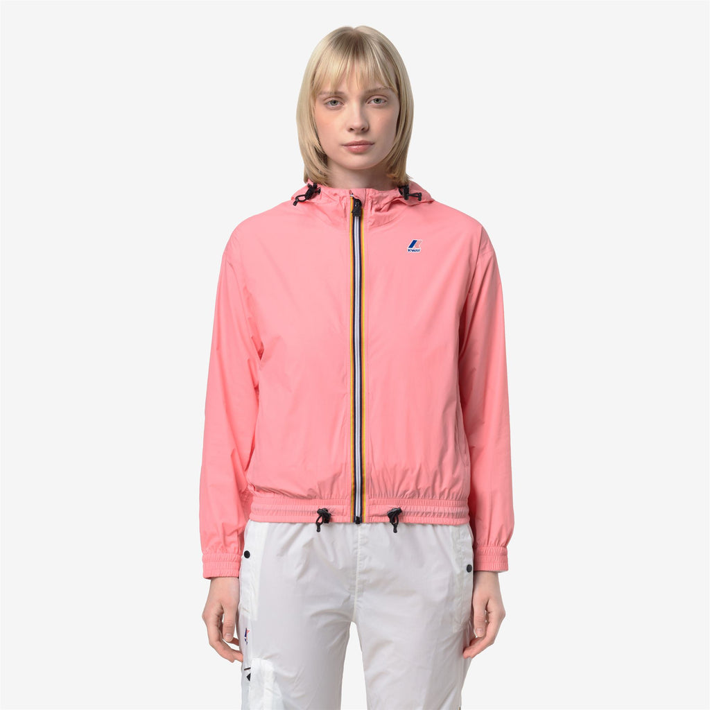 Jackets_WOMAN_LE VRAI 4.0 ANNY_Short_Pink Geranium - Commercial 4
