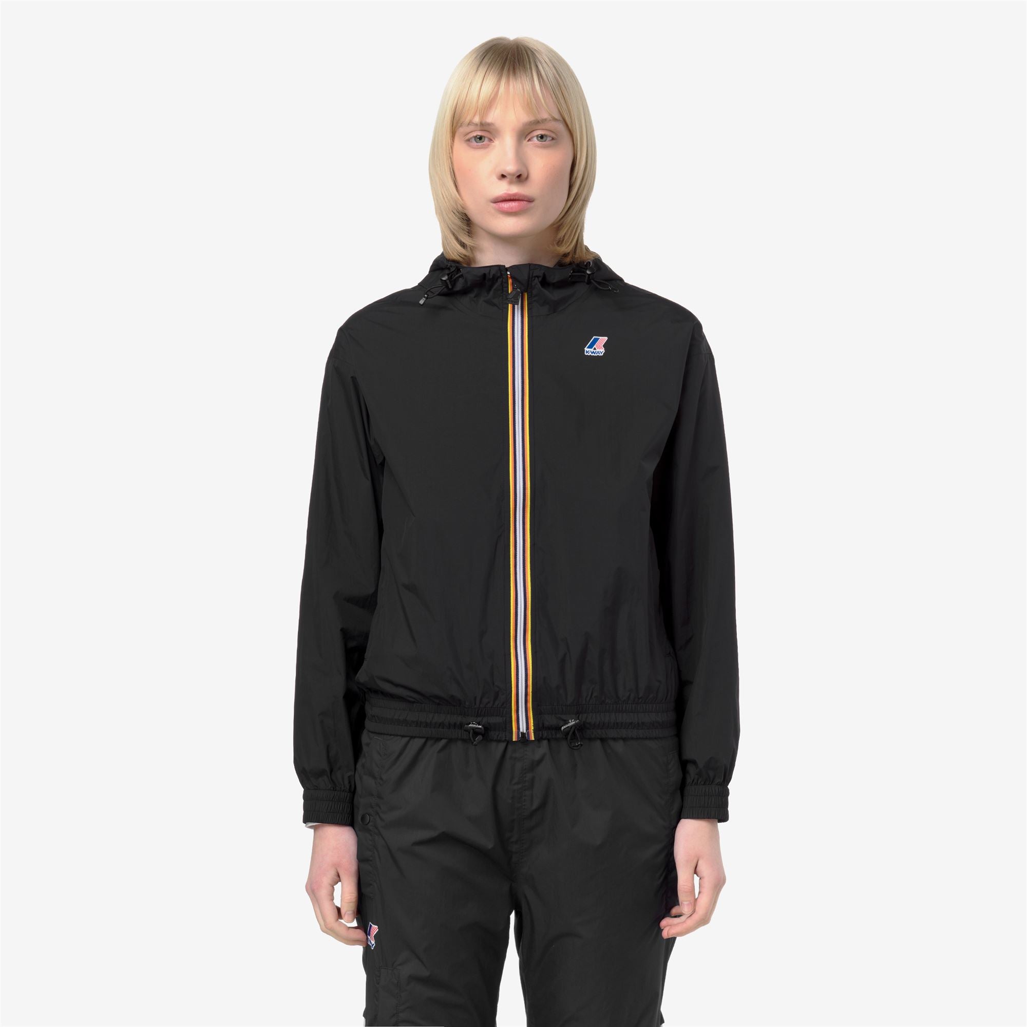 Jackets_WOMAN_LE VRAI 4.0 ANNY_Short_Black Pure - Black Pure - Commercial 4