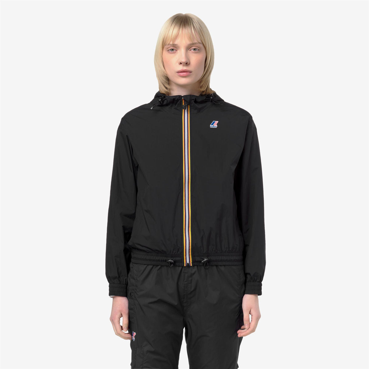 Jackets_WOMAN_LE VRAI 4.0 ANNY_Short_Black Pure - Black Pure - Commercial 4