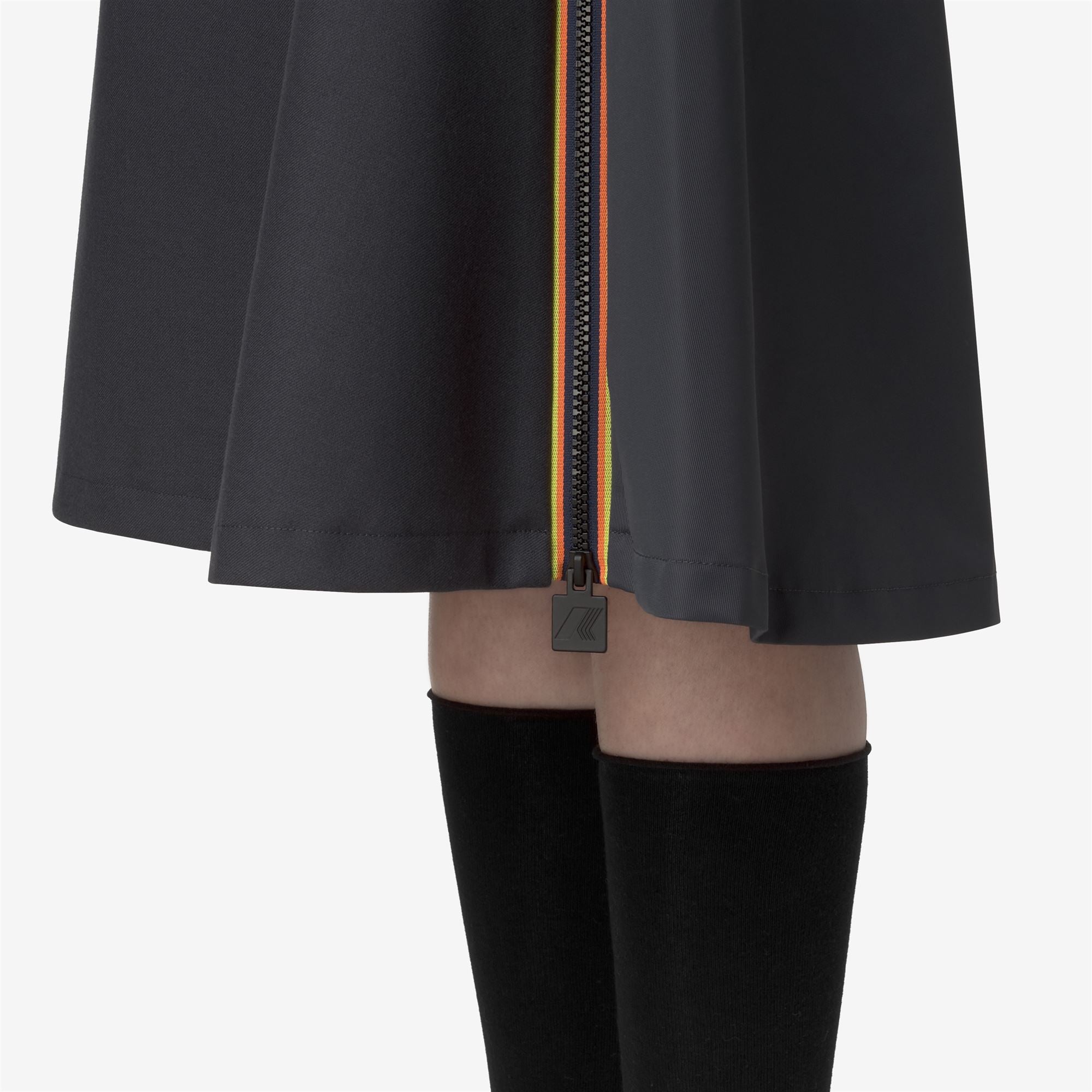 Skirts_WOMAN_SHERRY WOOL-SHINY TWILL_Longuette_Blue Night - Commercial 7