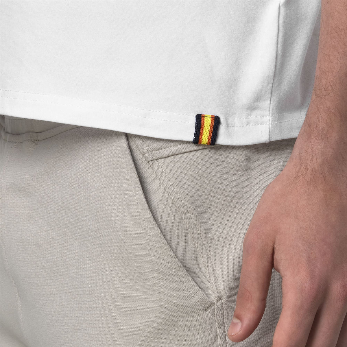 T-Shirts & Top_Man_FANTOME COTTON_T-Shirt_White - White - Commercial 7