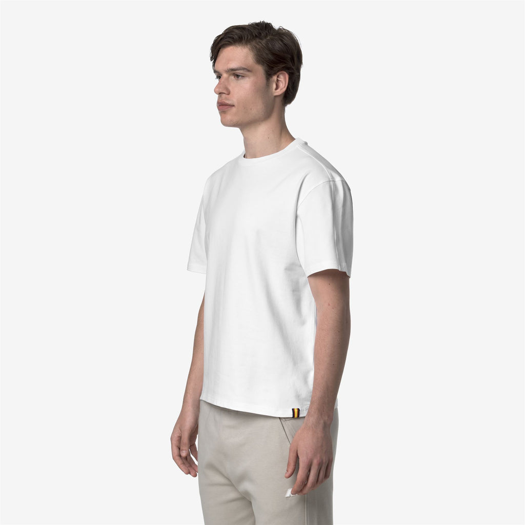 T-Shirts & Top_Man_FANTOME COTTON_T-Shirt_White - White - Commercial 5