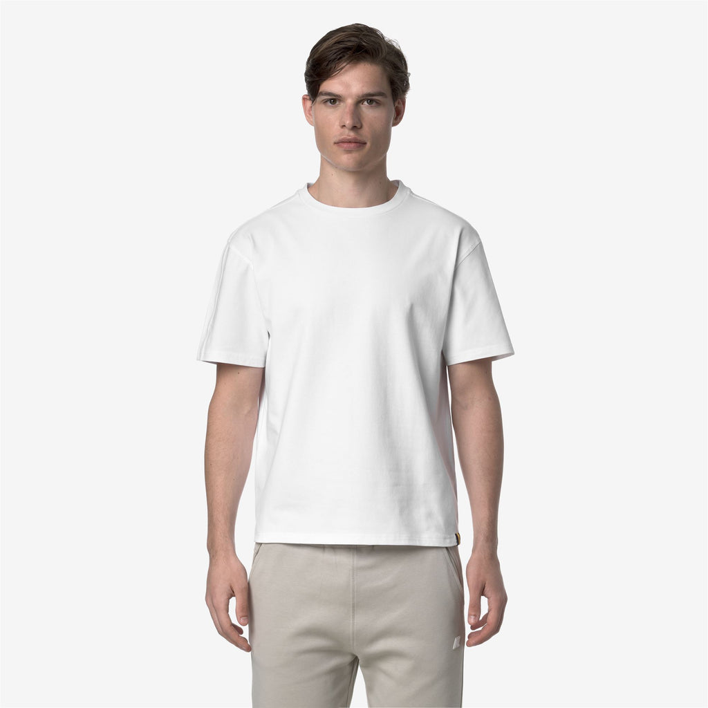T-Shirts & Top_Man_FANTOME COTTON_T-Shirt_White - White - Commercial 4