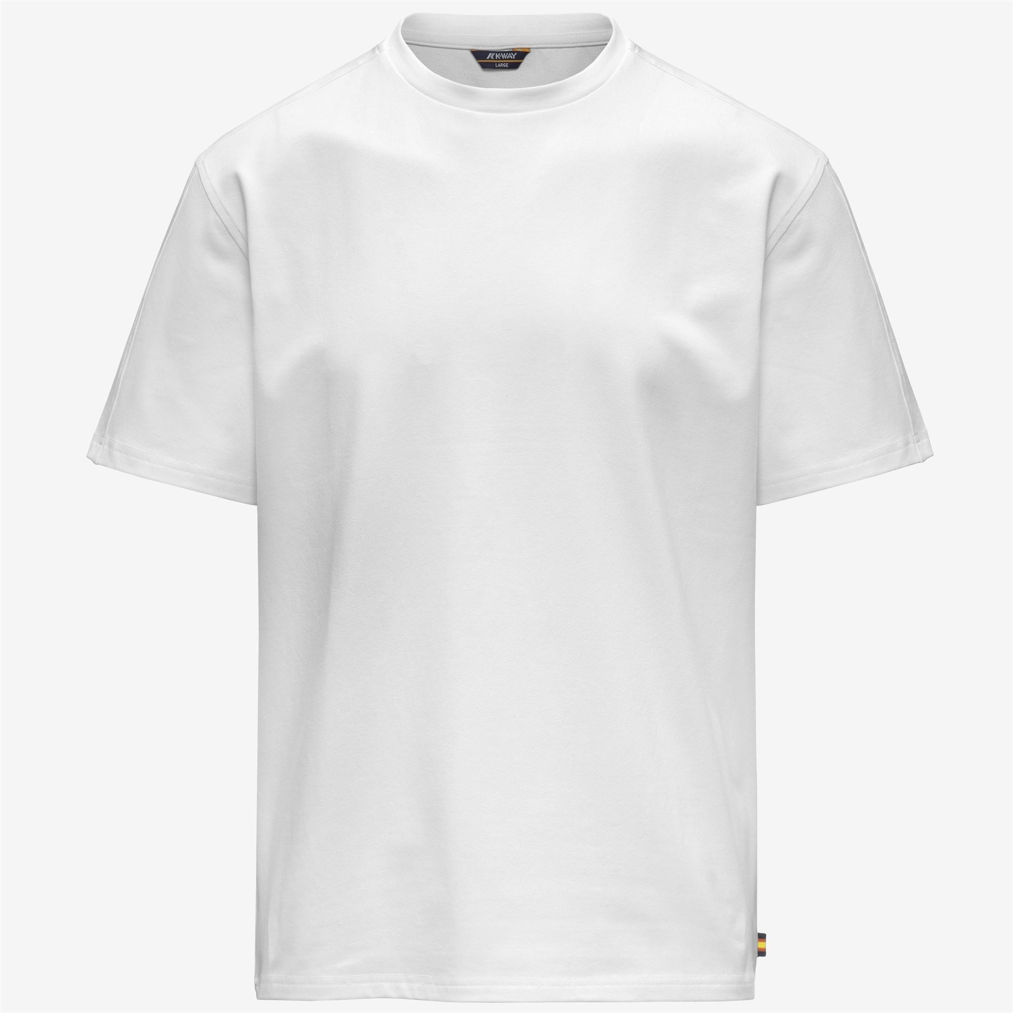 T-Shirts & Top_Man_FANTOME COTTON_T-Shirt_White - White - Commercial 1